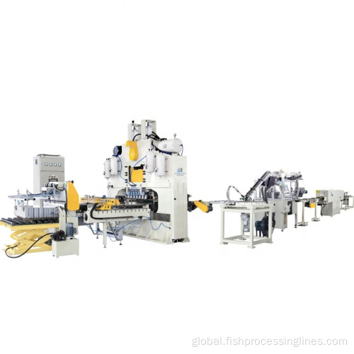 Aluminum Ring Pull Cap Making Machine Easy Open End EOE Making Machine Production Line Supplier